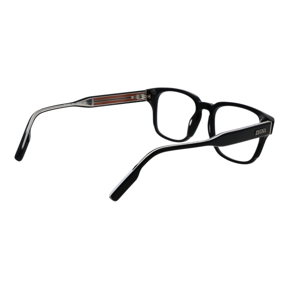 Ermenegildo Zegna Schwarze Brille aus Acetat (Gestell)