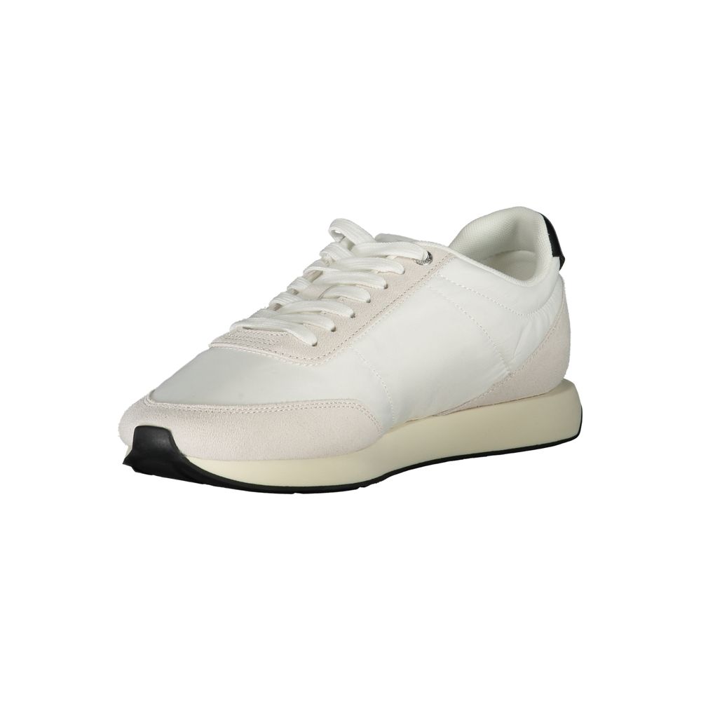 Calvin Klein White Polyester Men's Sneakers