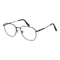 Ermenegildo Zegna Graue Titan-Brillenfassung