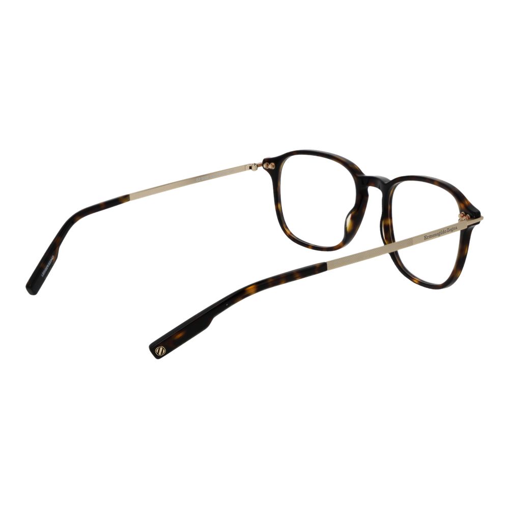 Ermenegildo Zegna brown acetate spectacle frame
