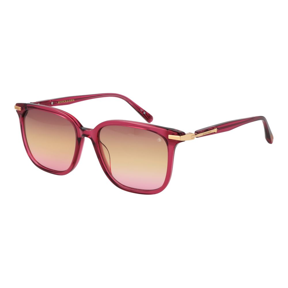 Scotch & Soda Sonnenbrille aus rosa Azetat