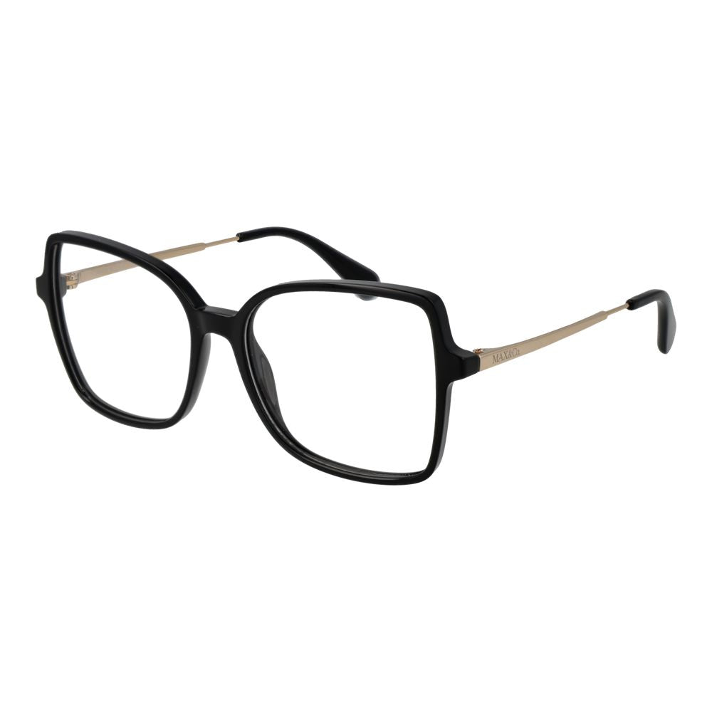 Max & Co Schwarze Edelstahlbrille (Gestell)