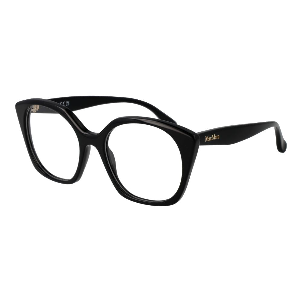 Max Mara Black Acetate Frame Glasses