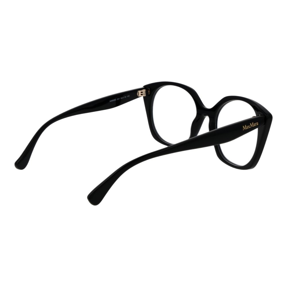 Max Mara Black Acetate Frame Glasses