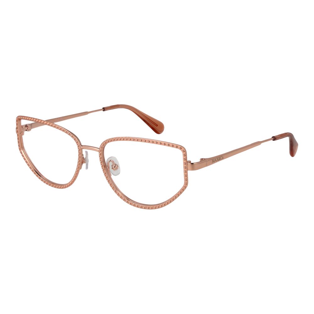 Max & Co Rose Gold Eyeglass Frames
