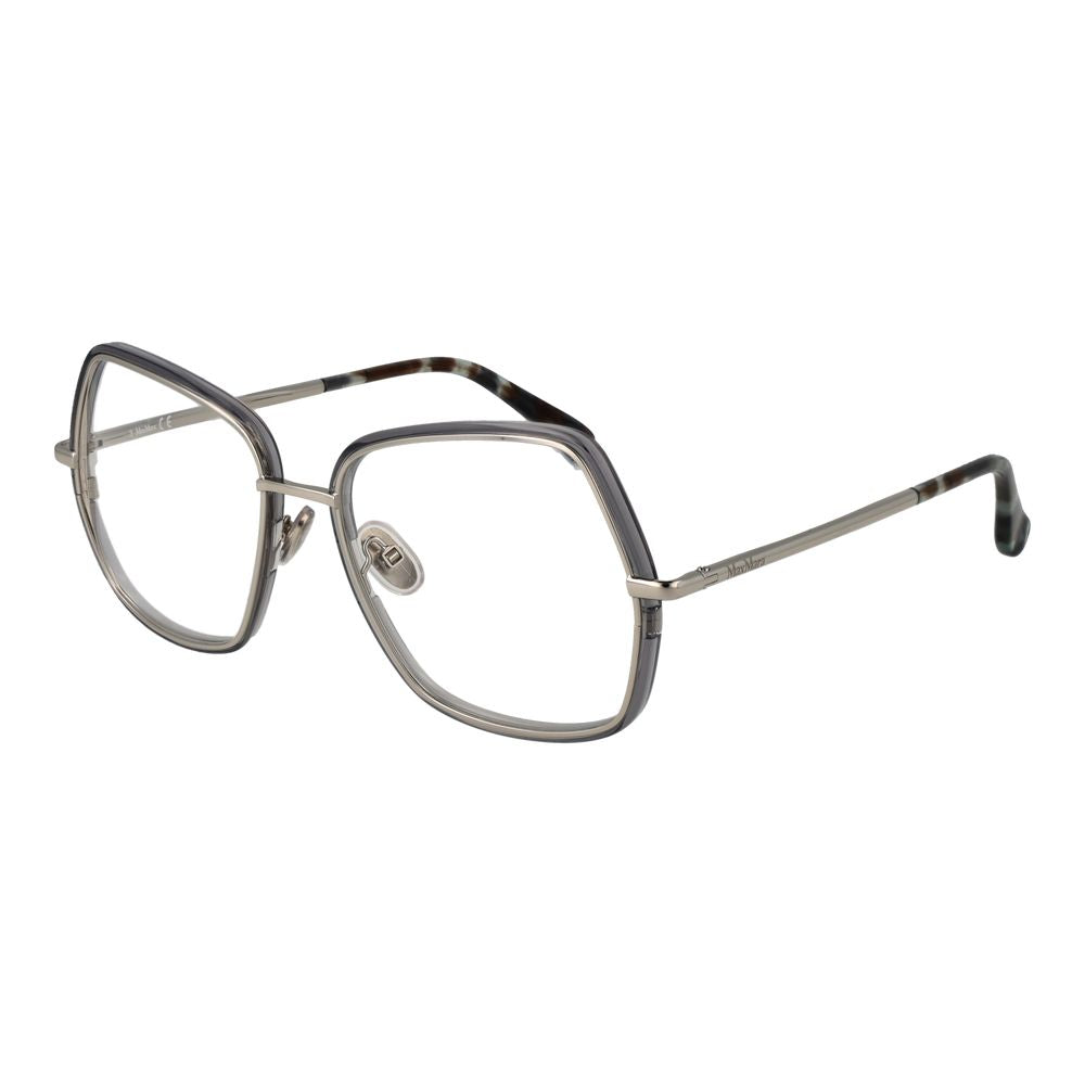 Max Mara Brille aus silbernem Metall (Fassung)