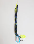 Dolce & Gabbana Multicolor Polyester Tape String DG Logo Schlüsselanhänger Schlüsselanhänger