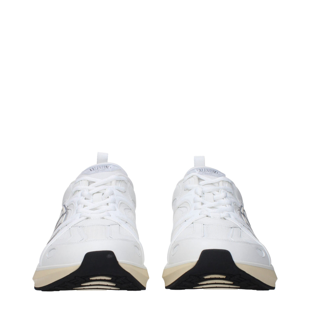 Valentino Garavani Weiße Stoff-Sneaker im Athletic-Look