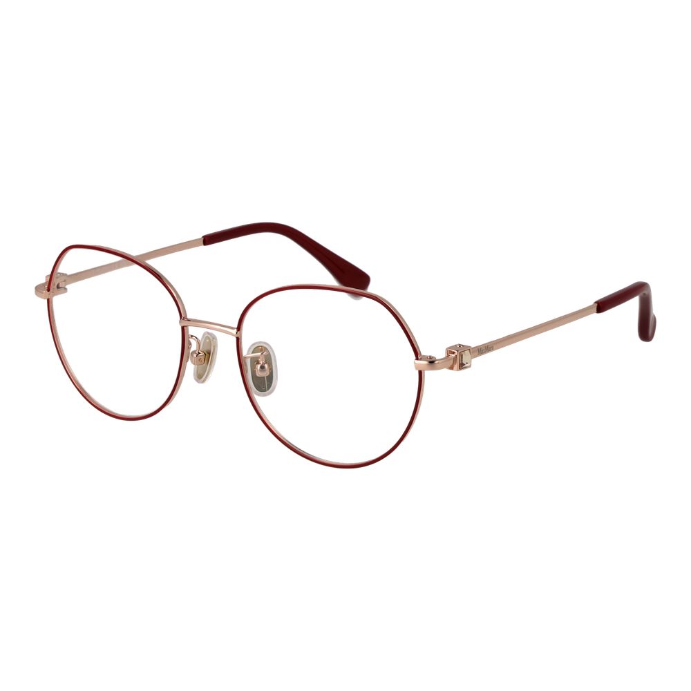 Max Mara Red Metal Eyeglasses (Frame)