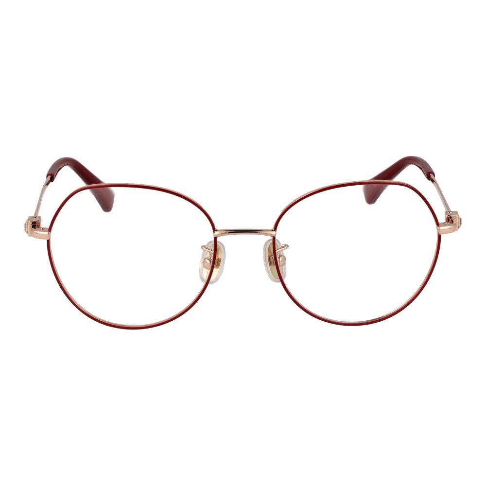 Max Mara Red Metal Eyeglasses (Frame)