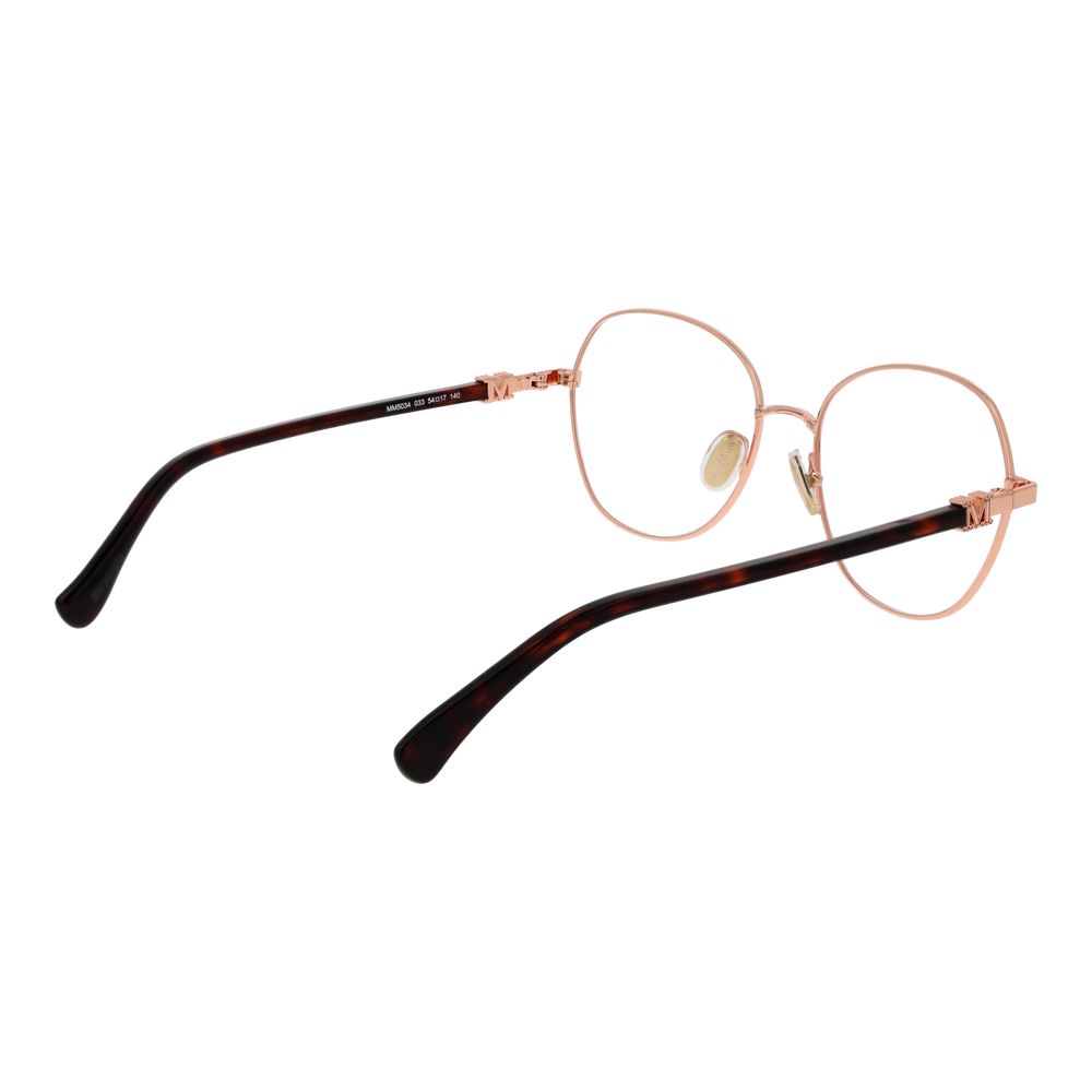 Max Mara Brille aus Roségold-Metall (Fassung)