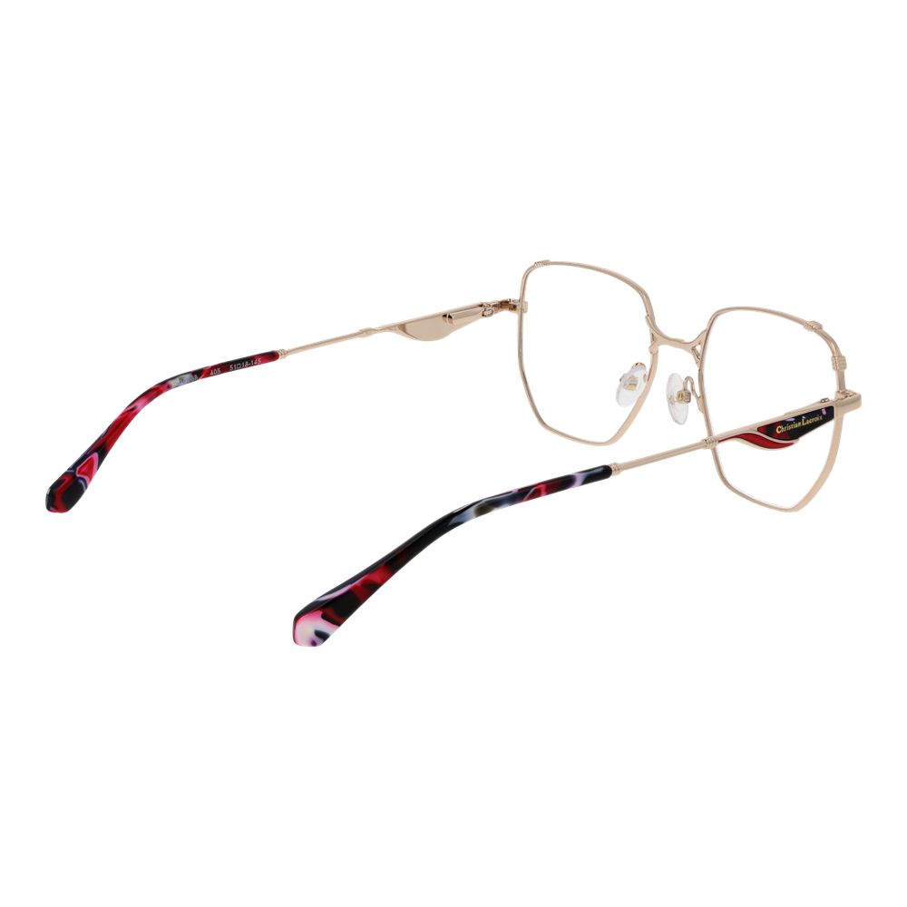 Christian Lacroix Mehrfarbige Metallbrille (Gestell)