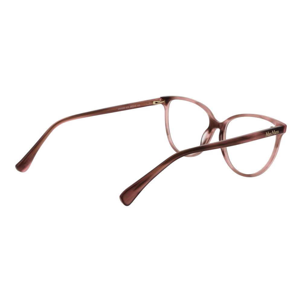 Max Mara Brille aus rosa Acetat (Gestell)