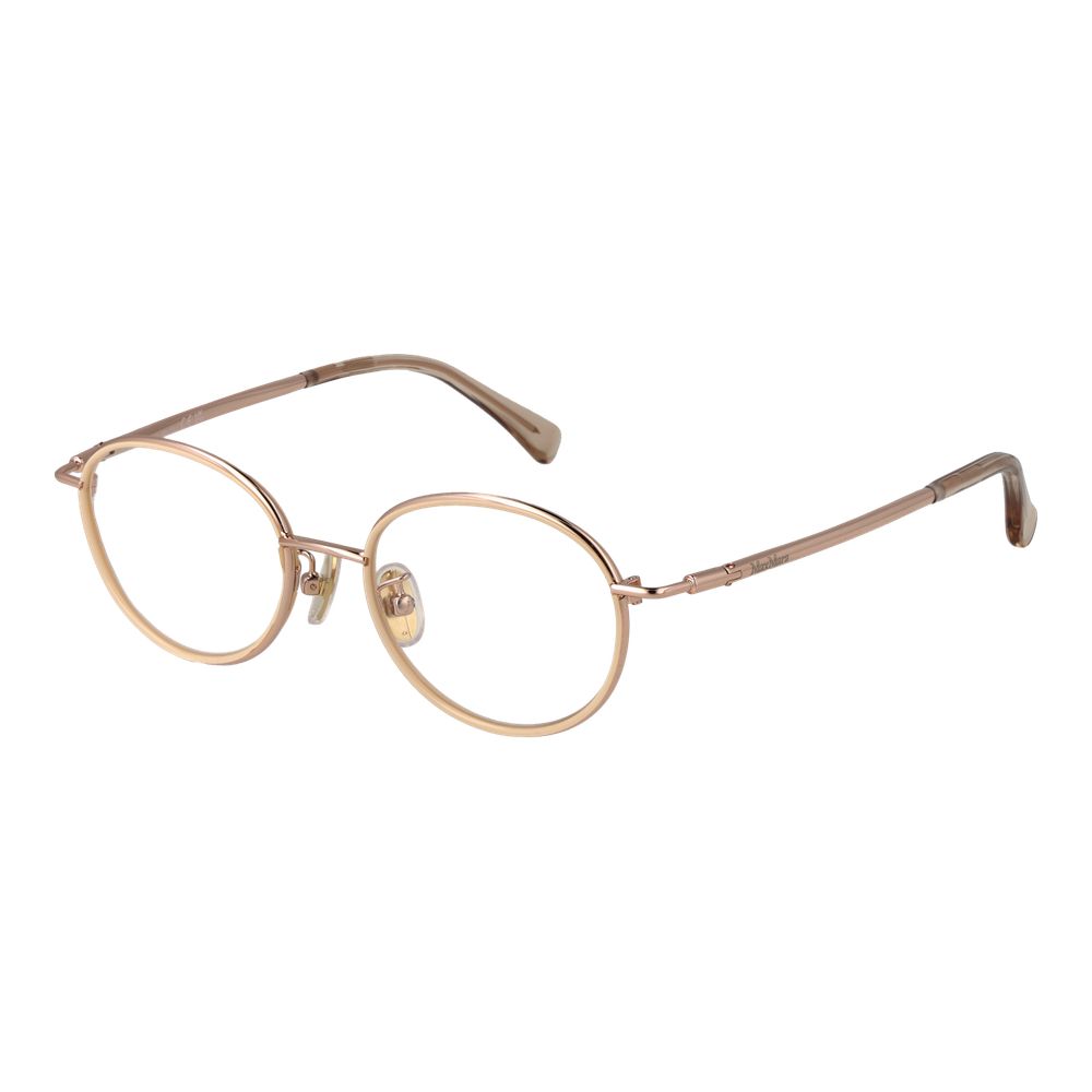 Max Mara Brille aus Roségold-Metall (Fassung)