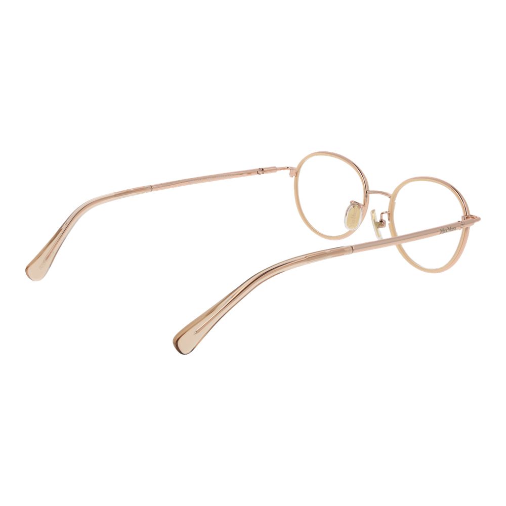 Max Mara Brille aus Roségold-Metall (Fassung)