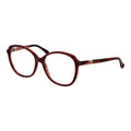Max Mara Burgunderfarbene Kunststoffbrille (Fassung)