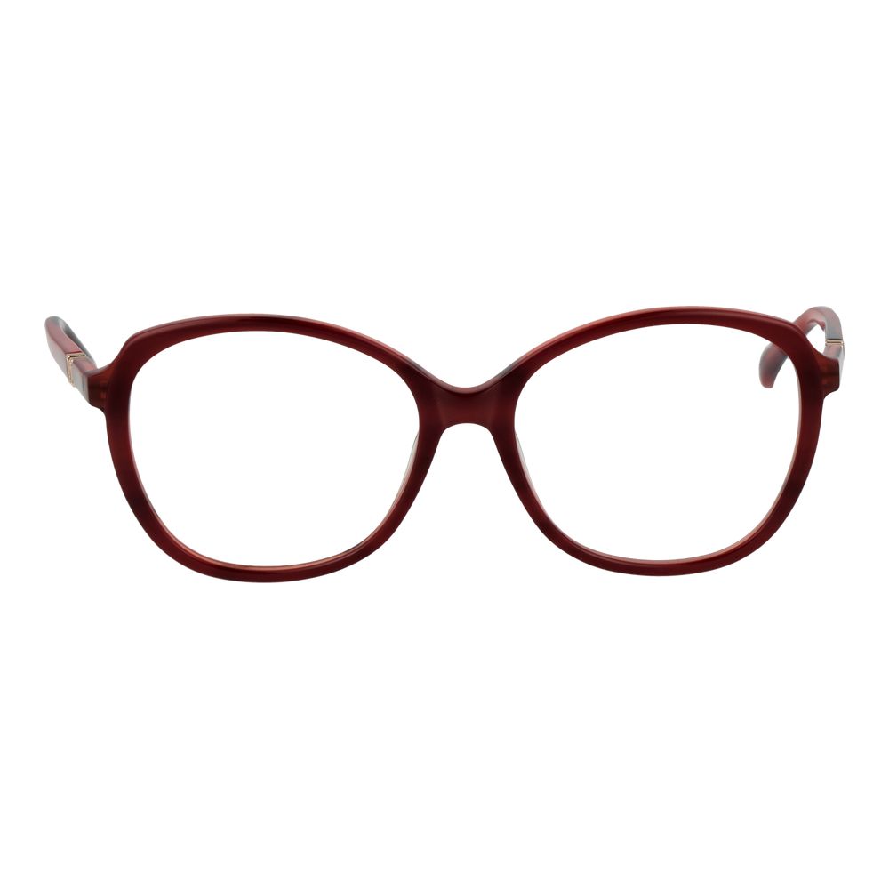 Max Mara Burgunderfarbene Kunststoffbrille (Fassung)