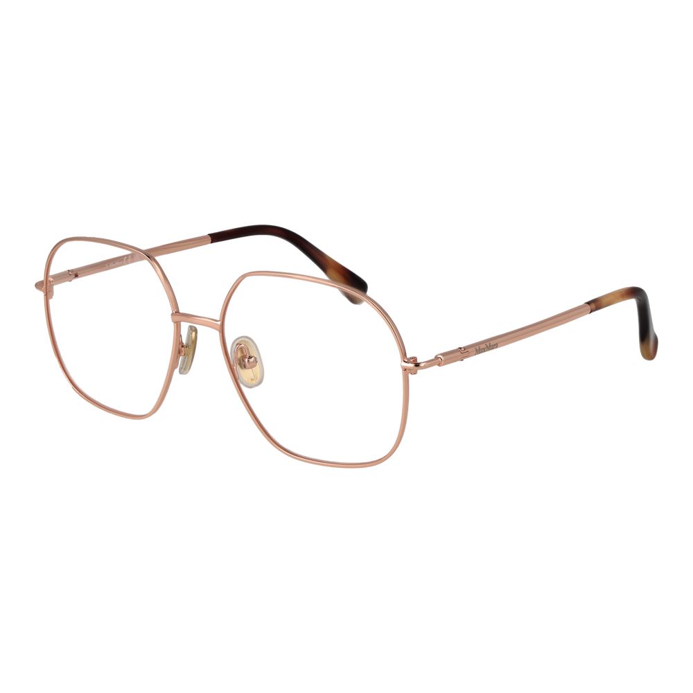 Max Mara Rose Gold Spectacle Frame