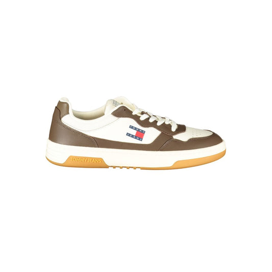 Tommy Hilfiger Weißes Leder Herren Sneaker