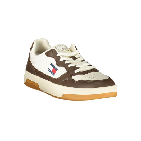 Tommy Hilfiger Weißes Leder Herren Sneaker