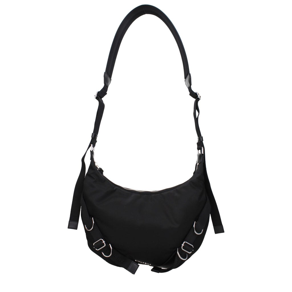 Givenchy Black Nylon Messenger Bag