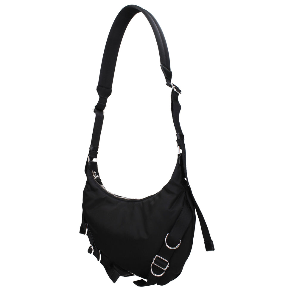 Givenchy Black Nylon Messenger Bag