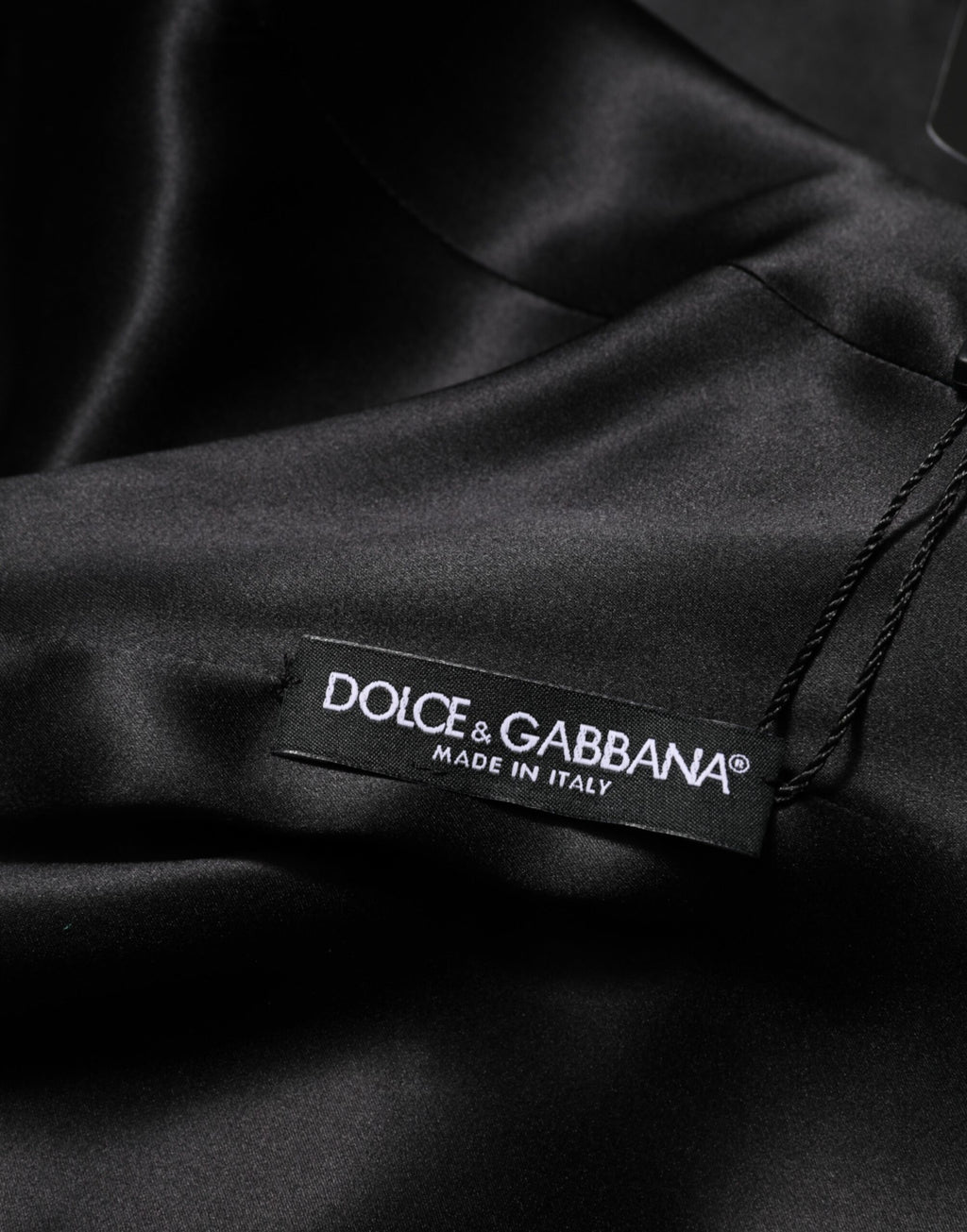 Dolce & Gabbana Green Long-Sleeved Viscose-Acetate Mini Dress