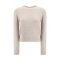 Allude Beige Cashmere Sweater