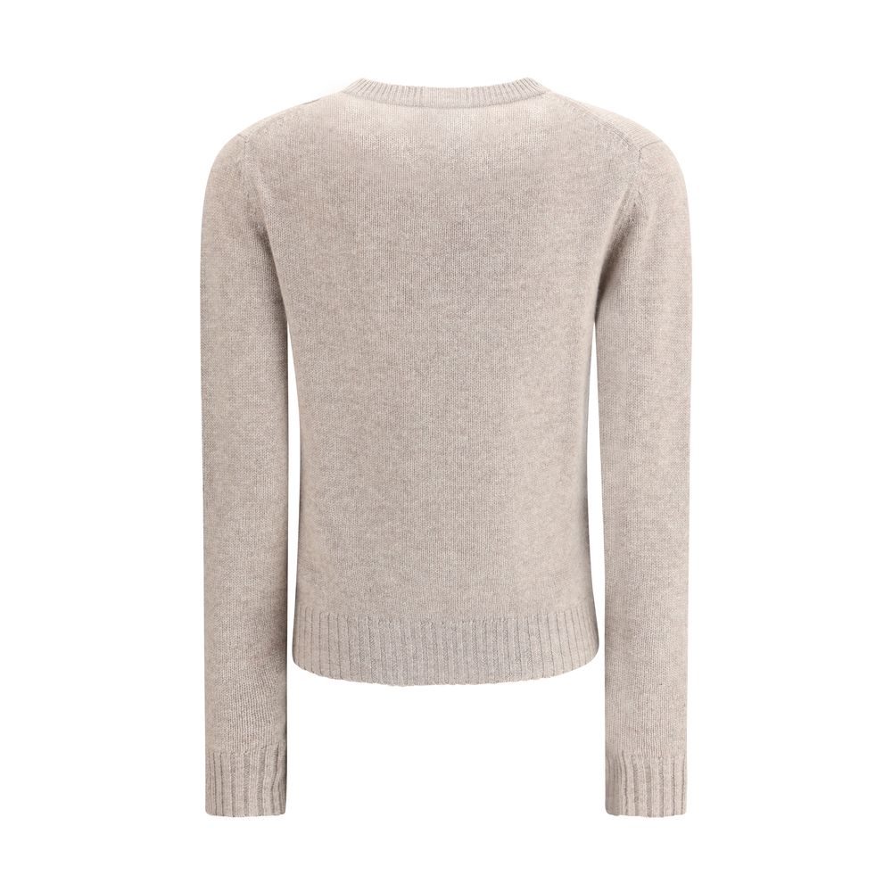 Allude Beige Cashmere Sweater