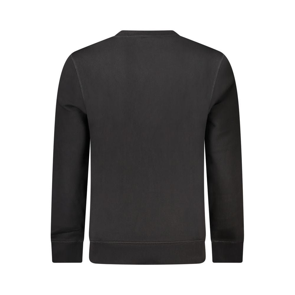 Hugo Boss Schwarzer Baumwollpullover für Männer