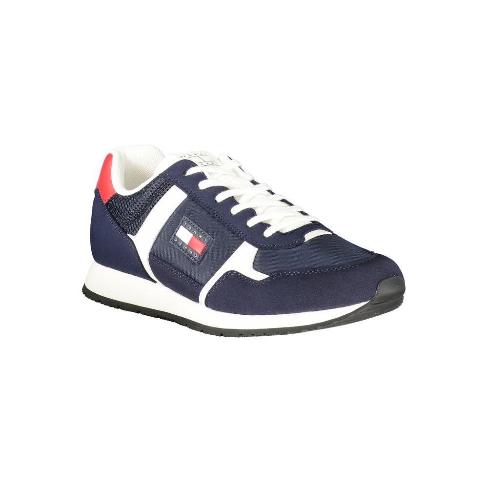 Tommy Hilfiger Blauer Herren-Sneaker aus Polyurethan