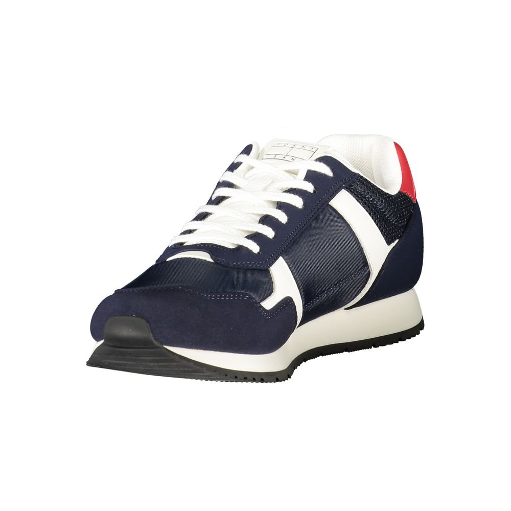 Tommy Hilfiger Blauer Herren-Sneaker aus Polyurethan