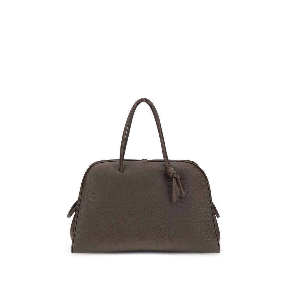 Jacquemus Handtasche aus Kalbshaut in Braun Bos Taurus