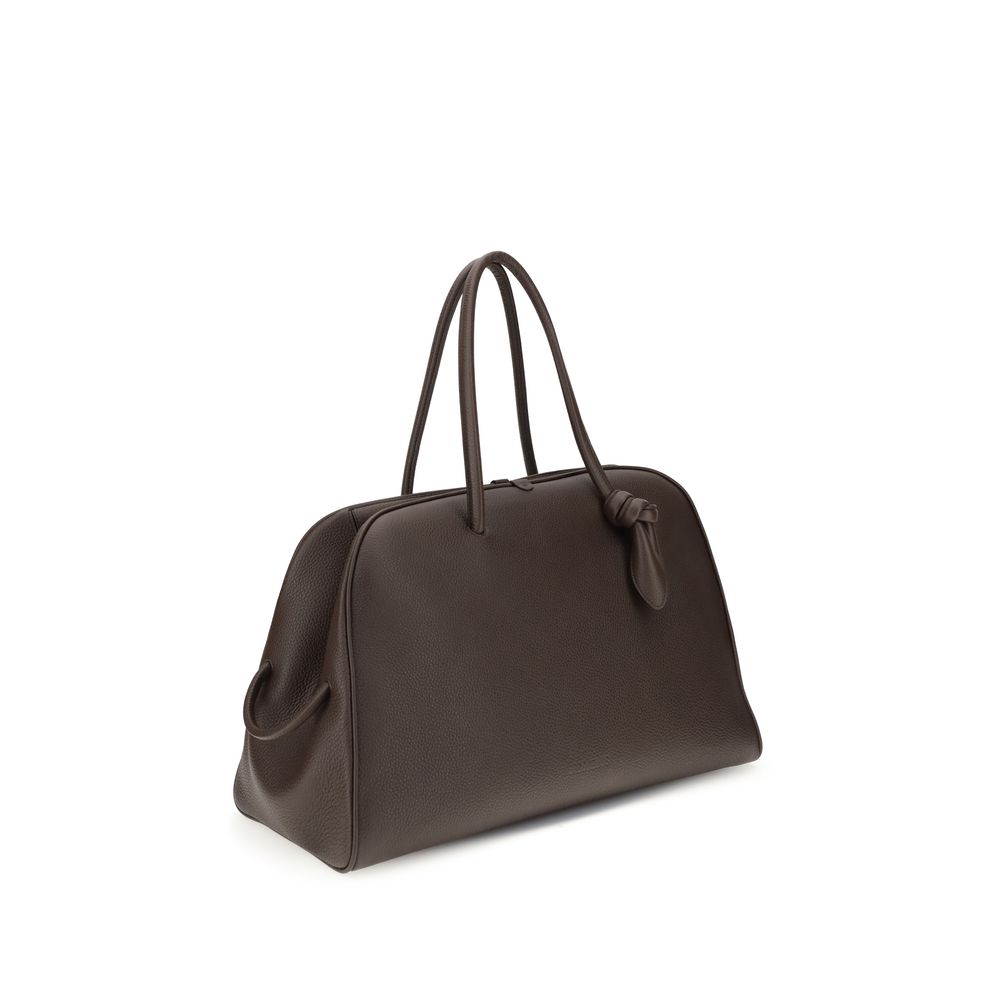 Jacquemus Handtasche aus Kalbshaut in Braun Bos Taurus
