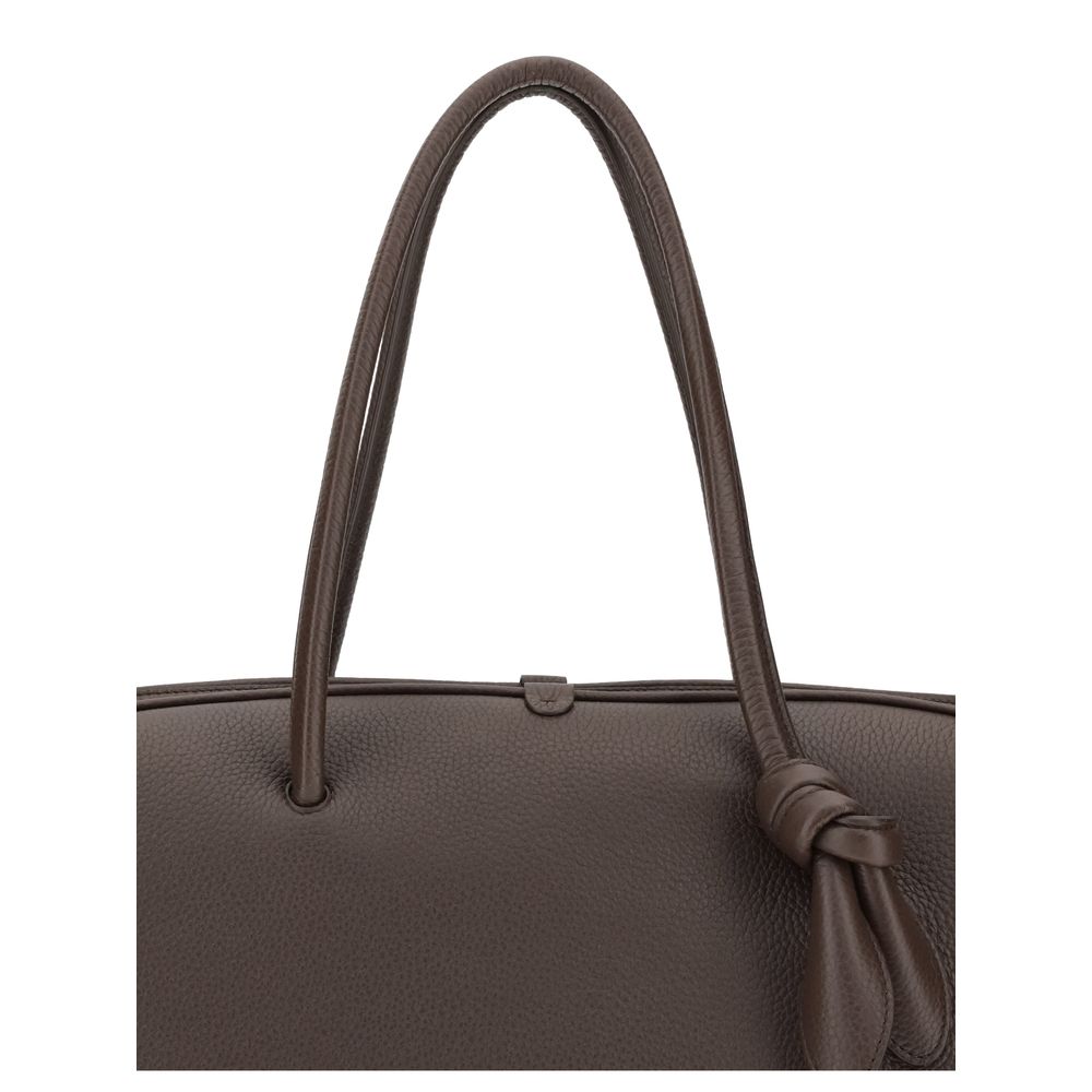 Jacquemus Handtasche aus Kalbshaut in Braun Bos Taurus