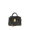 Thom Browne Handtasche aus grauem Kalbsleder Bos Taurus