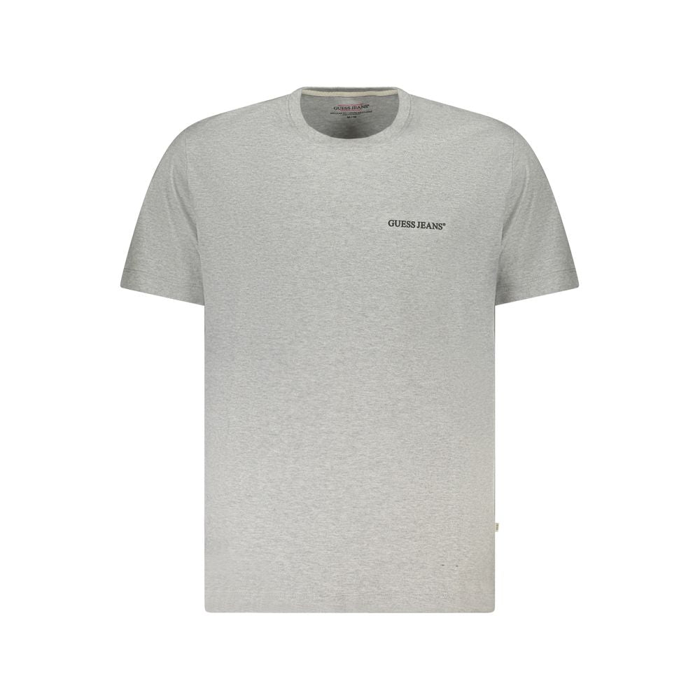 Guess Jeans Grey Cotton Men's T-Shirt