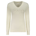 Guess Jeans Weißer Viskose Pullover für Frauen