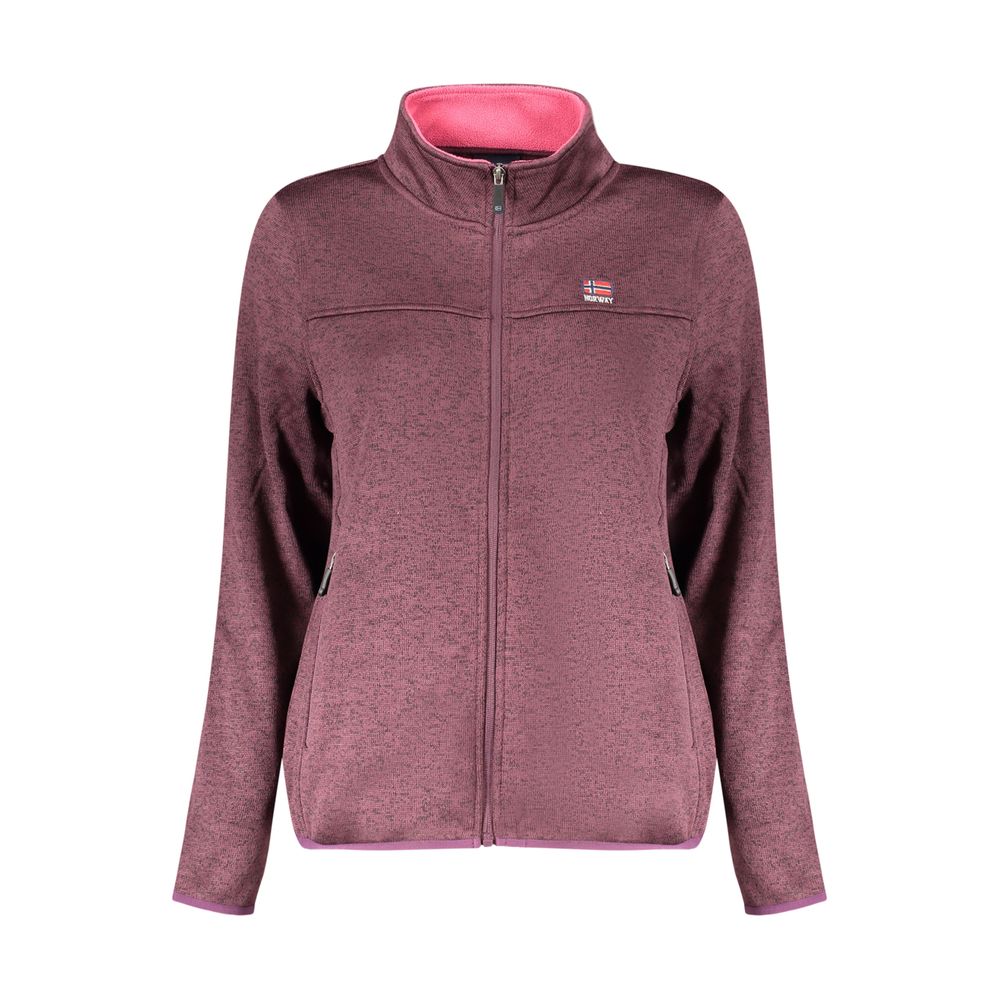 Norway 1963 Lila Polyester-Sweatshirt für Damen