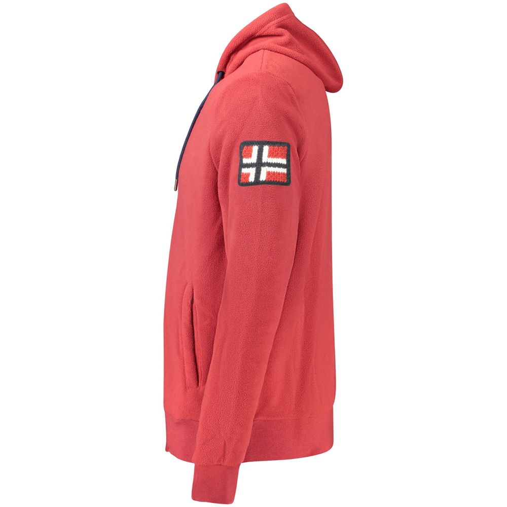 Norway 1963 Red polyester pullover for men