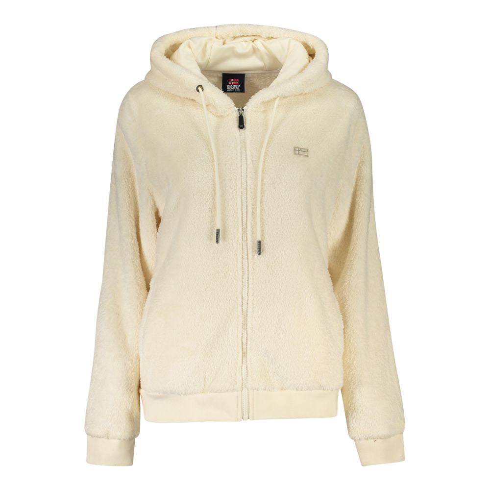 Norway 1963 Damenjacke aus Polyester in Bianco