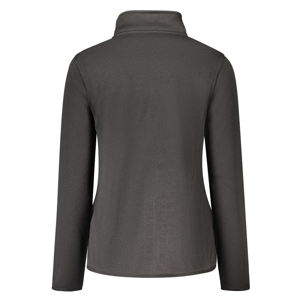 Norway 1963 Schwarzer Polyester Damen Pullover