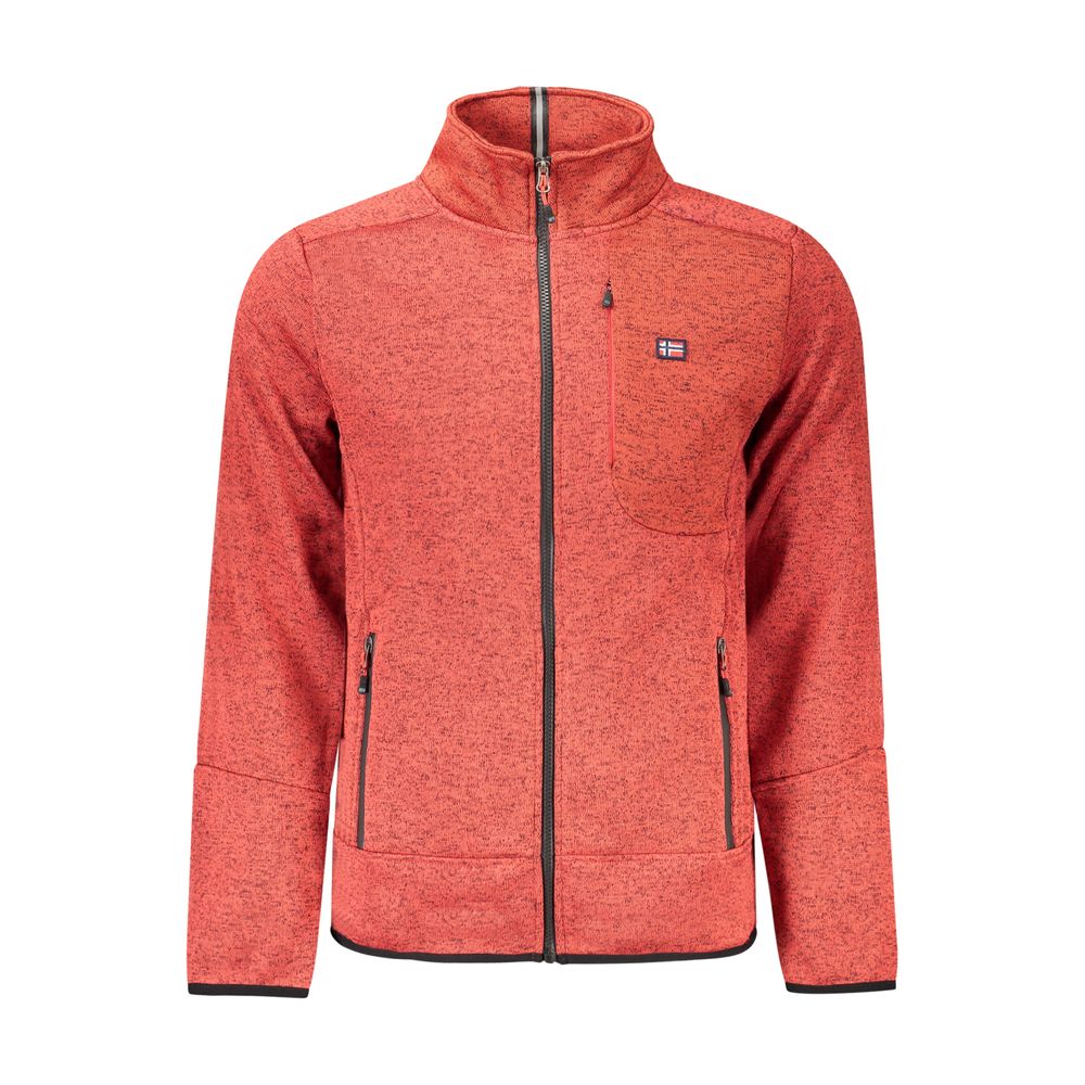 Norway 1963 Red polyester pullover for men