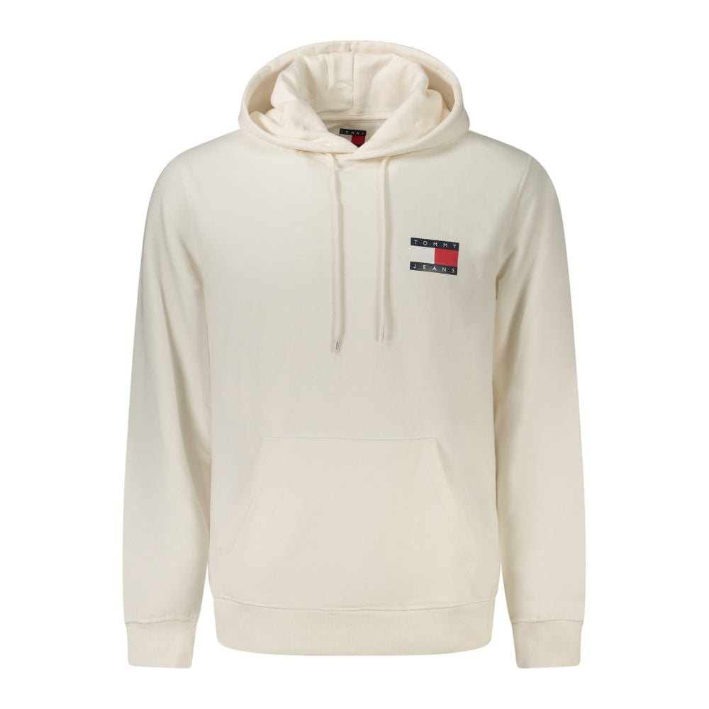 Tommy Hilfiger Weißer Baumwollpullover für Männer