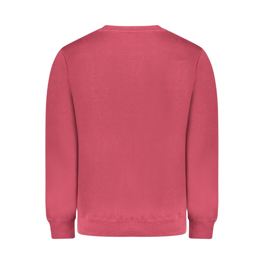 Norway 1963 Rotes Herren-Sweatshirt aus Baumwolle