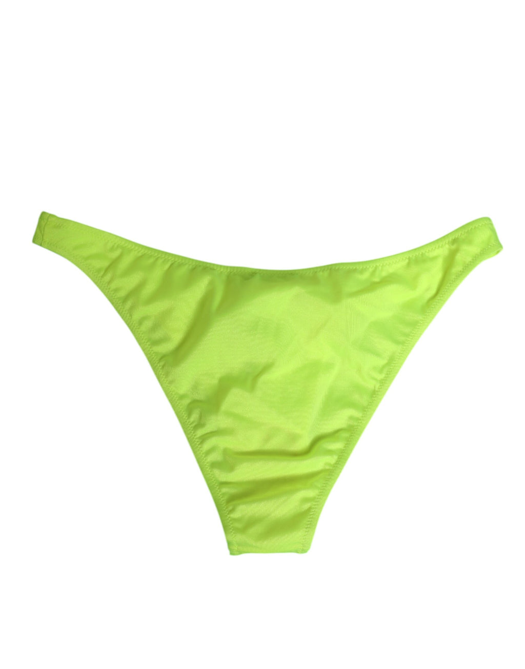 Dolce & Gabbana Neon Green DG Logo Swim Briefs Women's Underwear