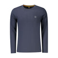 Hugo Boss Blaues Baumwoll-T-Shirt