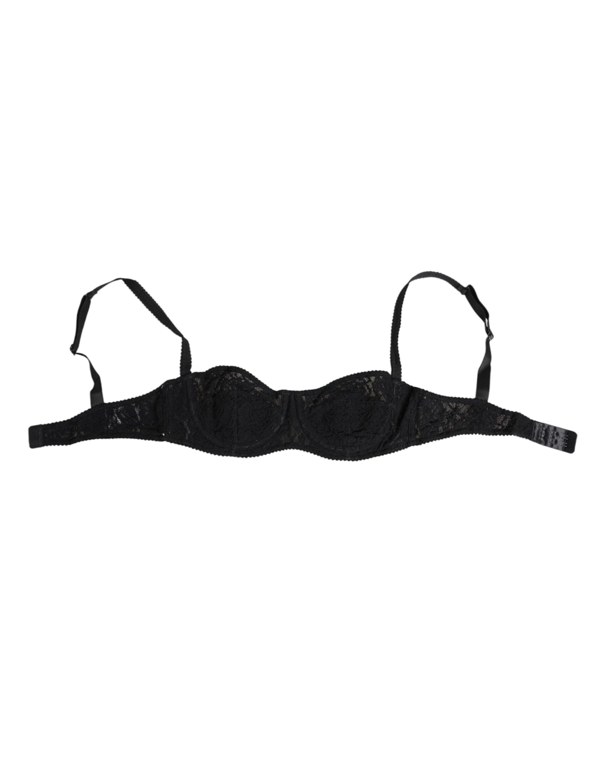 Dolce & Gabbana Schwarzer Spitze Bügel-BH Dessous Unterwäsche