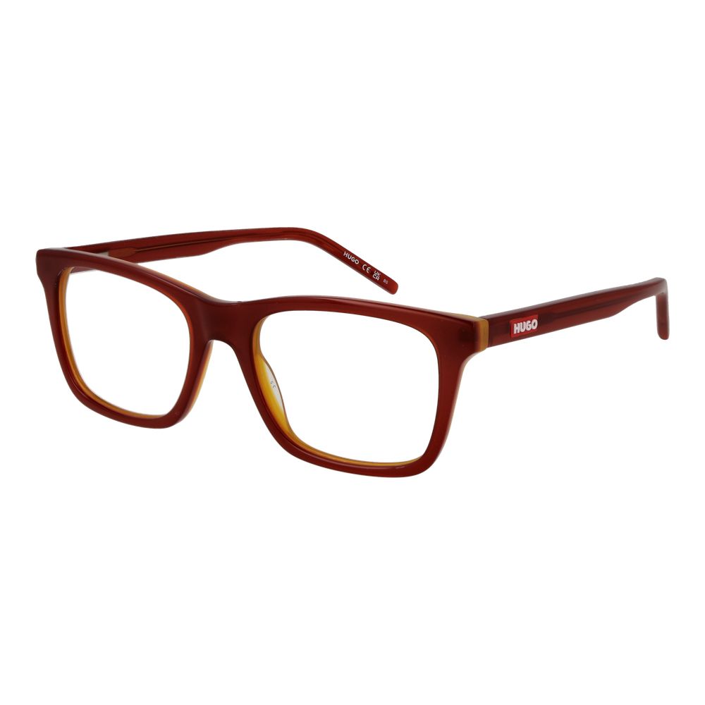 Hugo Boss glasses frame in brown acetate