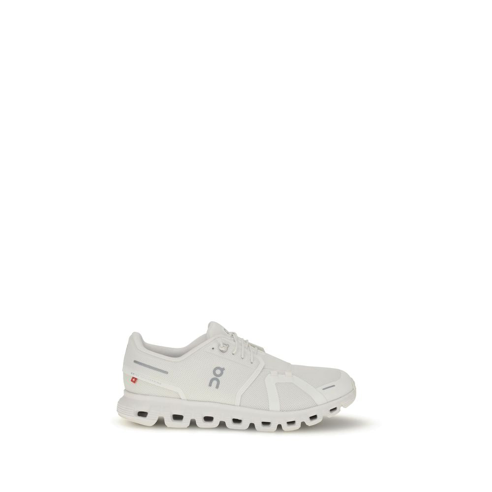 ON Weiße Sportschuhe aus recyceltem Polyester